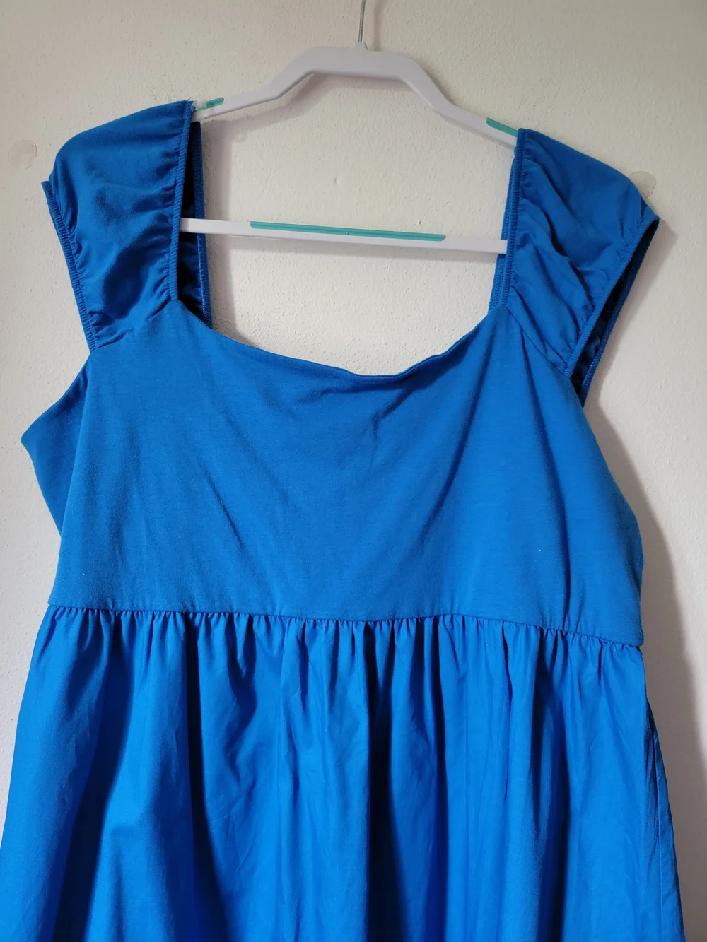Derek Heart Royal Blue Midi Sleeveless Square Neckline Sundress Sz 2X NWT - Picture 2 of 14